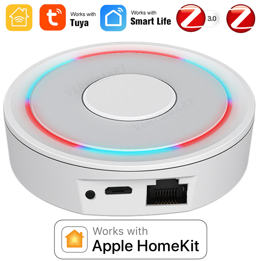 Smart Home Nest - Homekkit ZigBee เกตเวย์ฮับสมาร์ทโฮมบริดจ์ ZigBee แอปการควบคุมระยะไกลทำงานร่วมกับ Apple