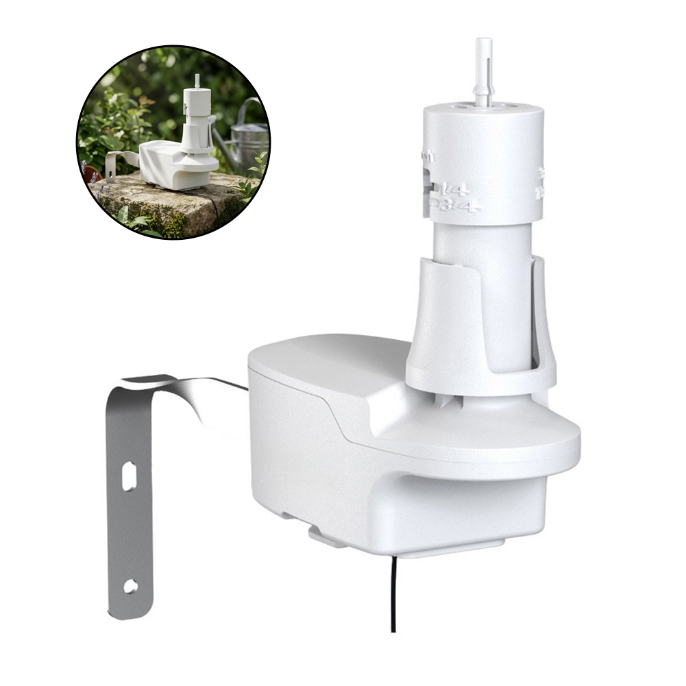 Smart Home Networking - ตัวตั้งเวลาการรดน้ำแบบมีสายพร้อมเซ็นเซอร์วัดปริมาณน้ำฝนอัจฉริยะสำหรับบ้านและสวน อุปกรณ์เชื่อมต่อเครือข่ายสำหรับสนามหญ้า สวน และฟาร์มเพื่อประหยัดน้ำ
