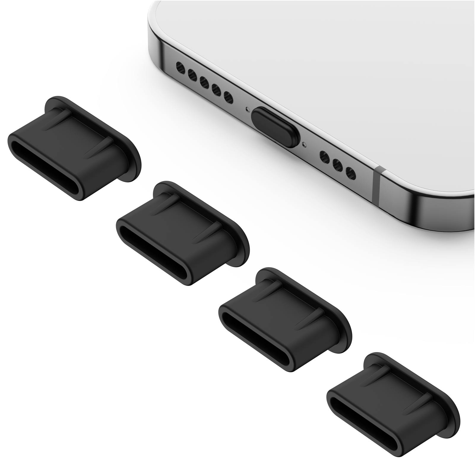 Smart Home Xiaomi Kit - ปลั๊กกันฝุ่น USB C อเนกประสงค์ ฝาครอบพอร์ตชาร์จ ป้องกันฝุ่น