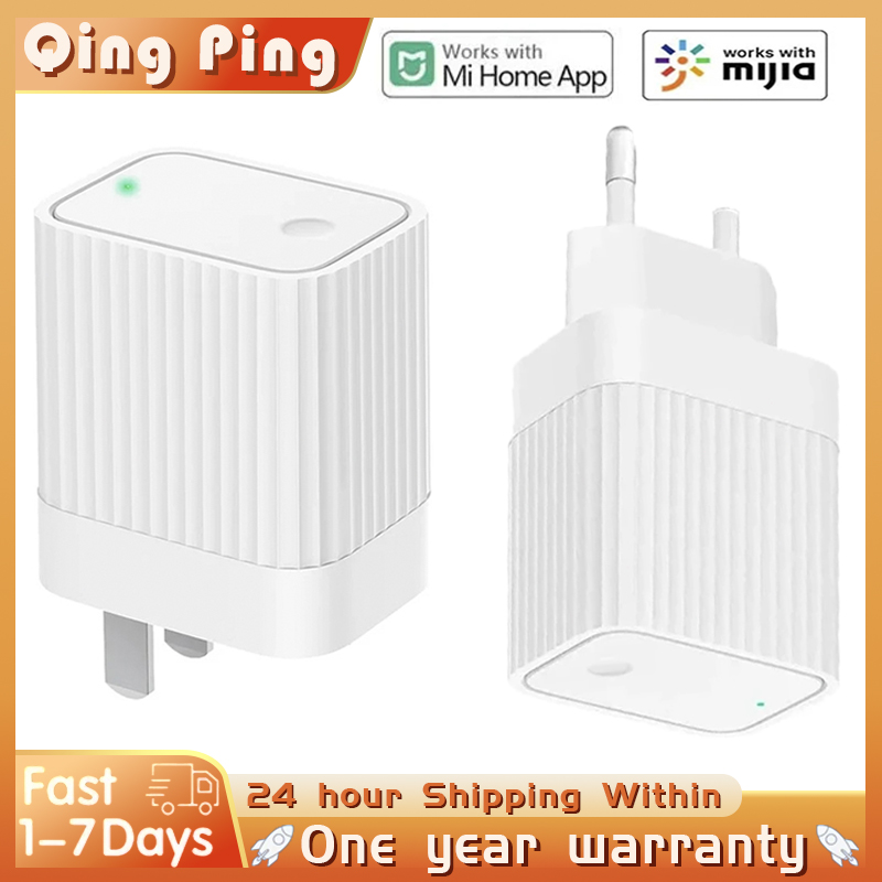 Smart Home Xiaomi Kit - Qingping บลูทูธเกตเวย์ Qingping ฮับ WiFi ระยะไกลดูข้อมูลย่อยอุปกรณ์เชื่อมต่ออัจฉริยะอุปกรณ์บ้านสำหรับ