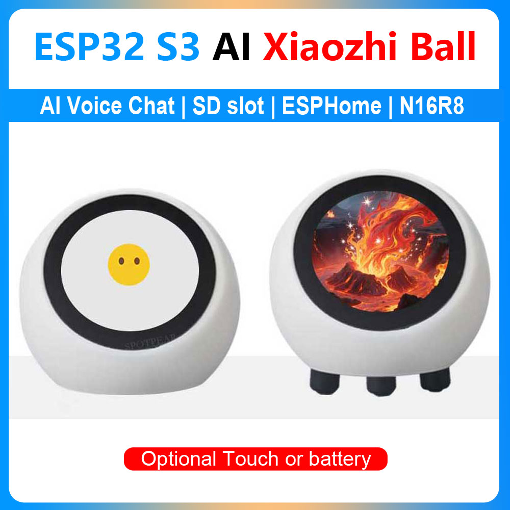 Smart Home Tv - ESP32 S3 1.28 นิ้ว N16R8 Development