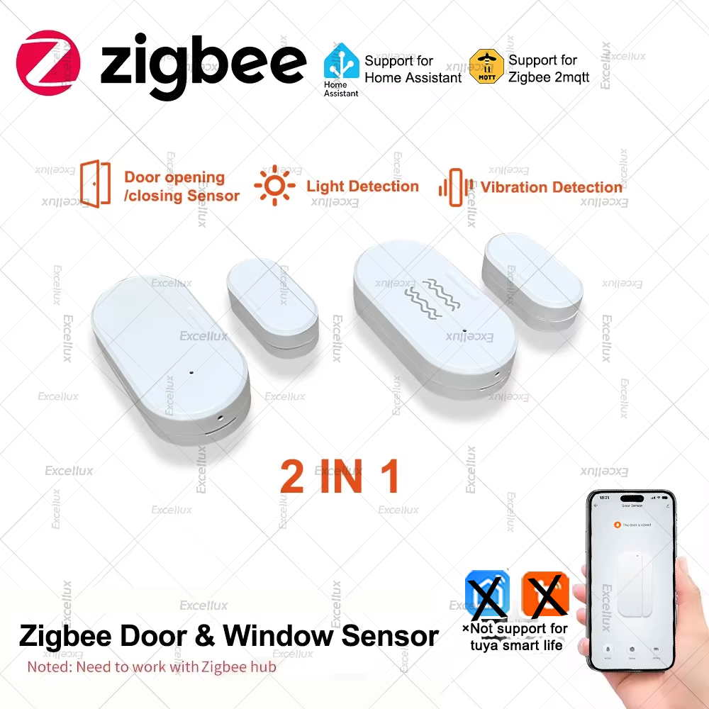 Zigbee 3.0 เซ็นเซอร์ประตูหน้าต - Smart Home Certification บทวิจารณ์และราคา