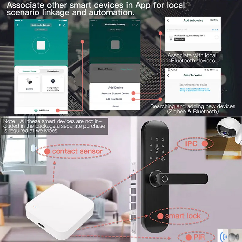 Tuya Zigbee บลูทูธหลายโหมด GAT - Smart Home Nest บทวิจารณ์และราคา