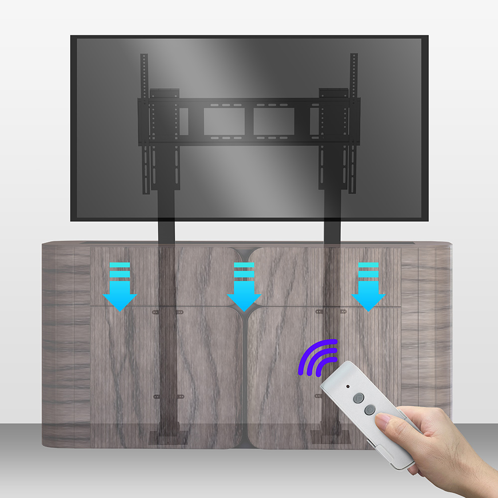 ระบบยกทีวีไฟฟ้าอัตโนมัติสำหรับ - Smart Home Tv บทวิจารณ์และราคา