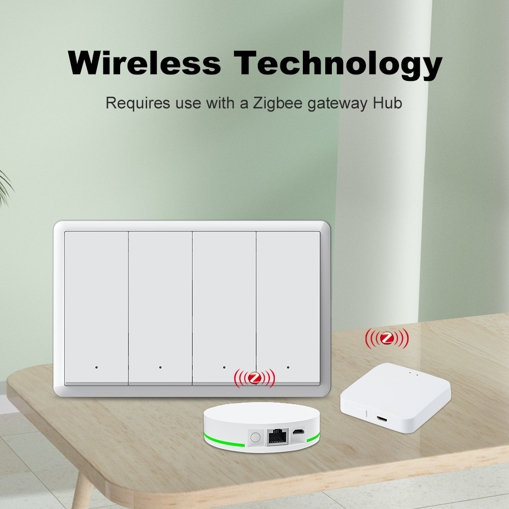 สวิตช์อัจฉริยะ Manhot Zigbee ไ - Smart Home Alexa บทวิจารณ์และราคา
