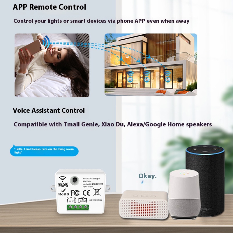 อุปกรณ์ตัดการเชื่อมต่ออัจฉริยะ - Smart Home Alexa บทวิจารณ์และราคา