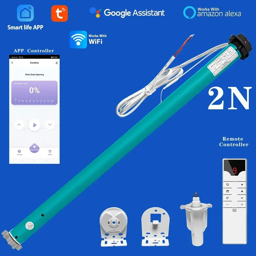 ระบบมอเตอร์ม่านอัจฉริยะ SZMYQ  - Smart Home Alexa บทวิจารณ์และราคา