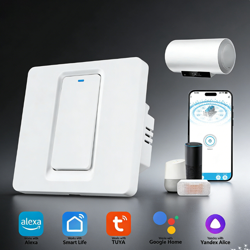 สวิตช์เครื่องทำน้ำอุ่นอัจฉริยะ - Smart Home Certification บทวิจารณ์และราคา