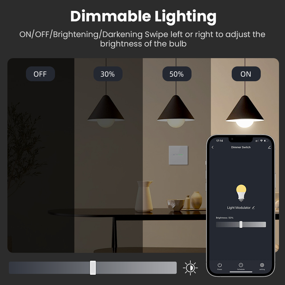 AVATTO WiFi 1/2 Gang Smart Dim - Smart Home Certification บทวิจารณ์และราคา