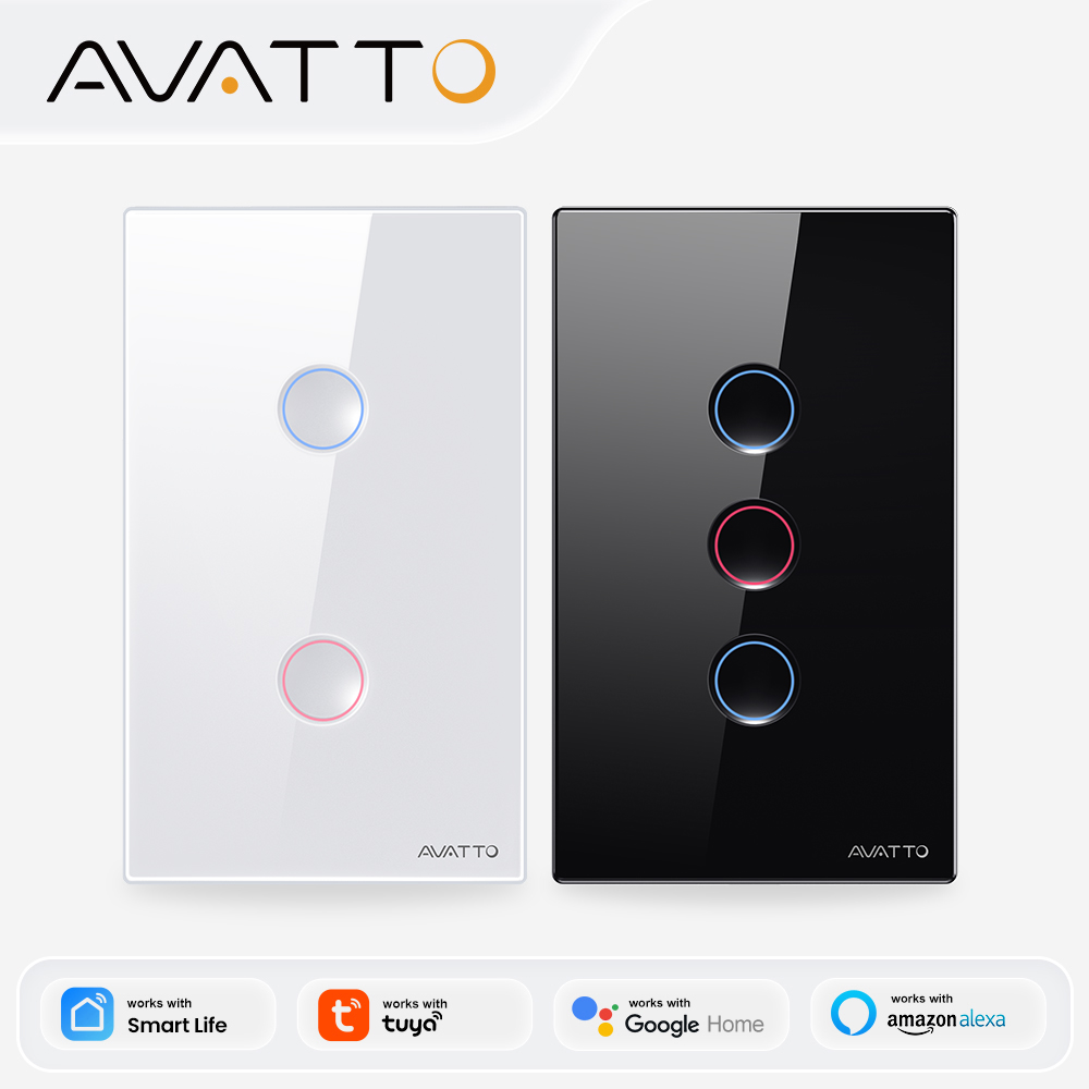 AVATTO 1/2/3/4 Gang ZigBee สวิ - Smart Home Alexa บทวิจารณ์และราคา