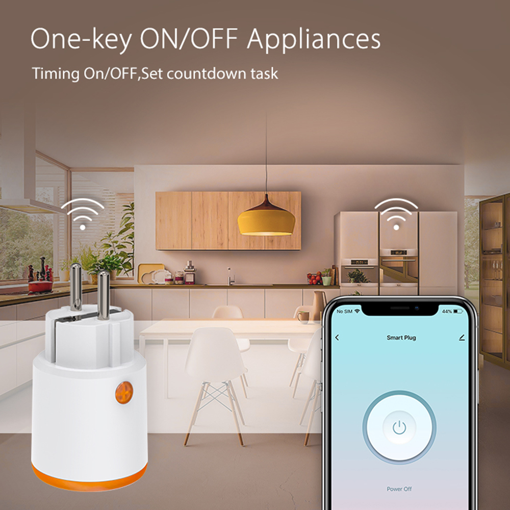 สมาร์ท Zigbee ปลั๊ก 3680W 16A  - Smart Home Nest บทวิจารณ์และราคา