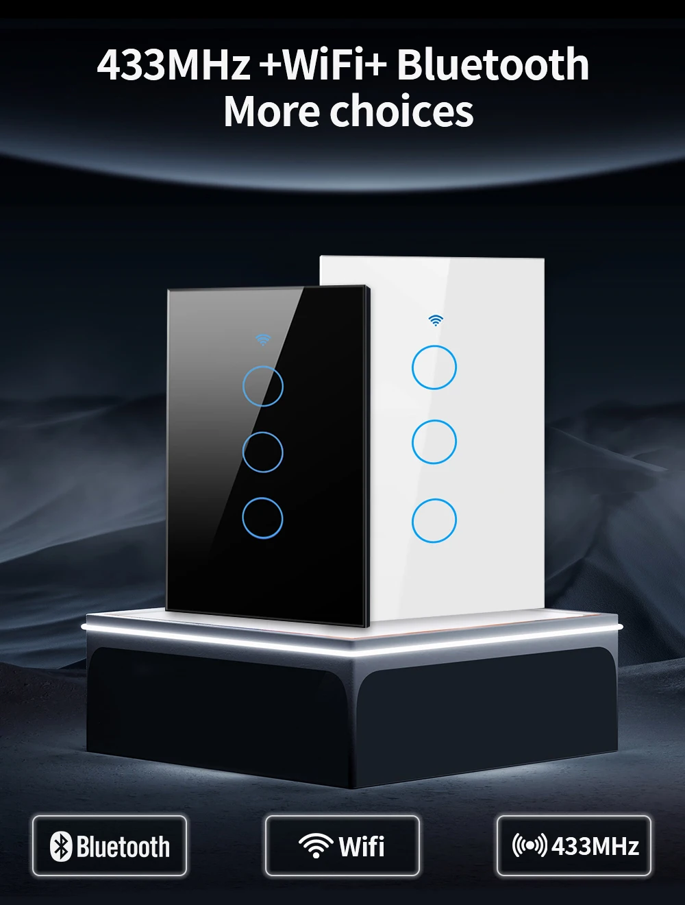 Tnce Tuya สวิตช์ไฟอัจฉริยะ wif - Smart Home Certification บทวิจารณ์และราคา