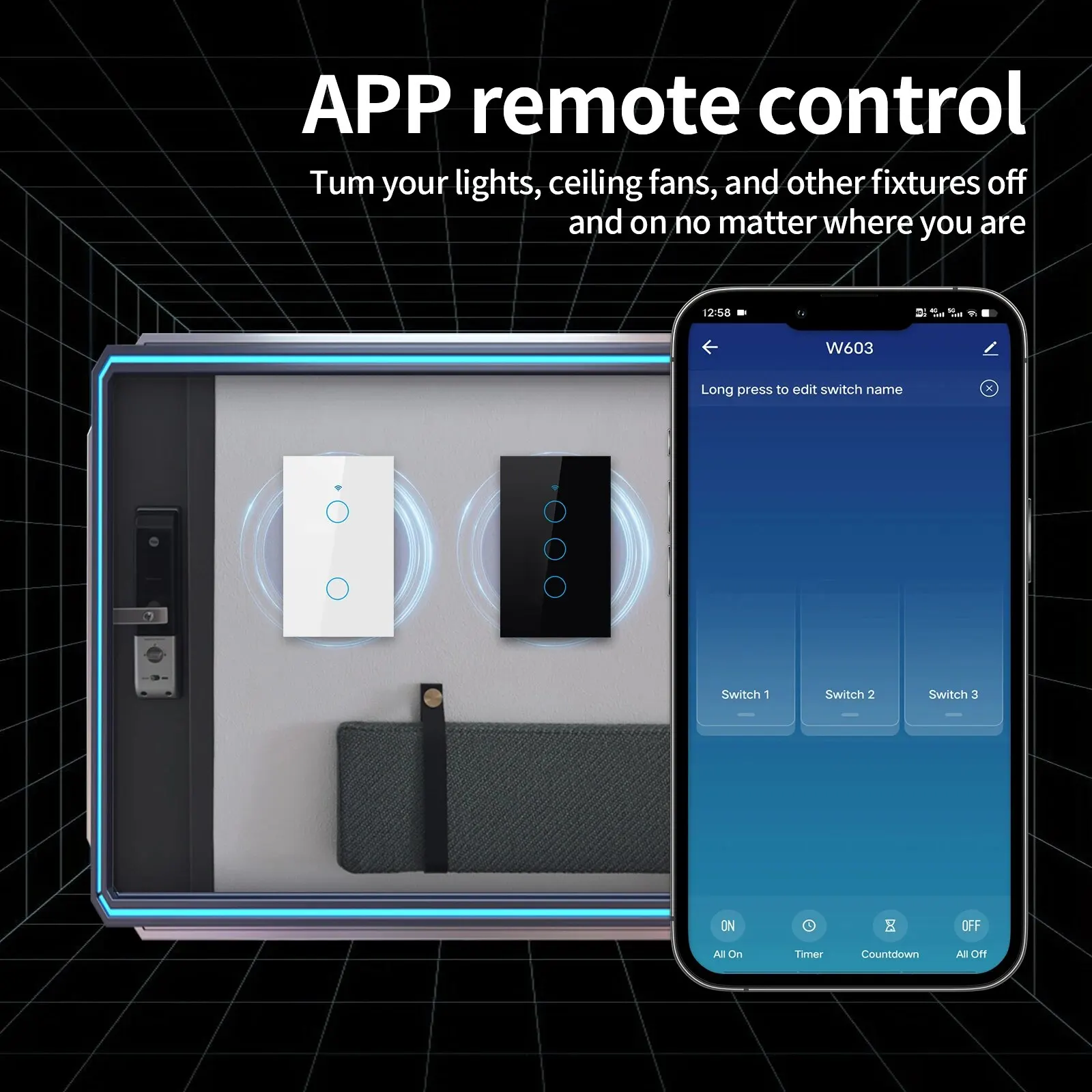 Tnce Tuya สวิตช์ไฟอัจฉริยะ wif - Smart Home Certification บทวิจารณ์และราคา