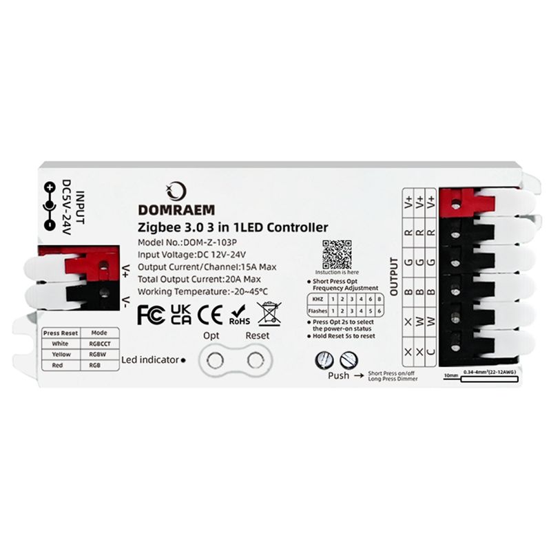AD23-Domraem Zigbee3.0 RGBCCT  - Smart Home Alexa บทวิจารณ์และราคา