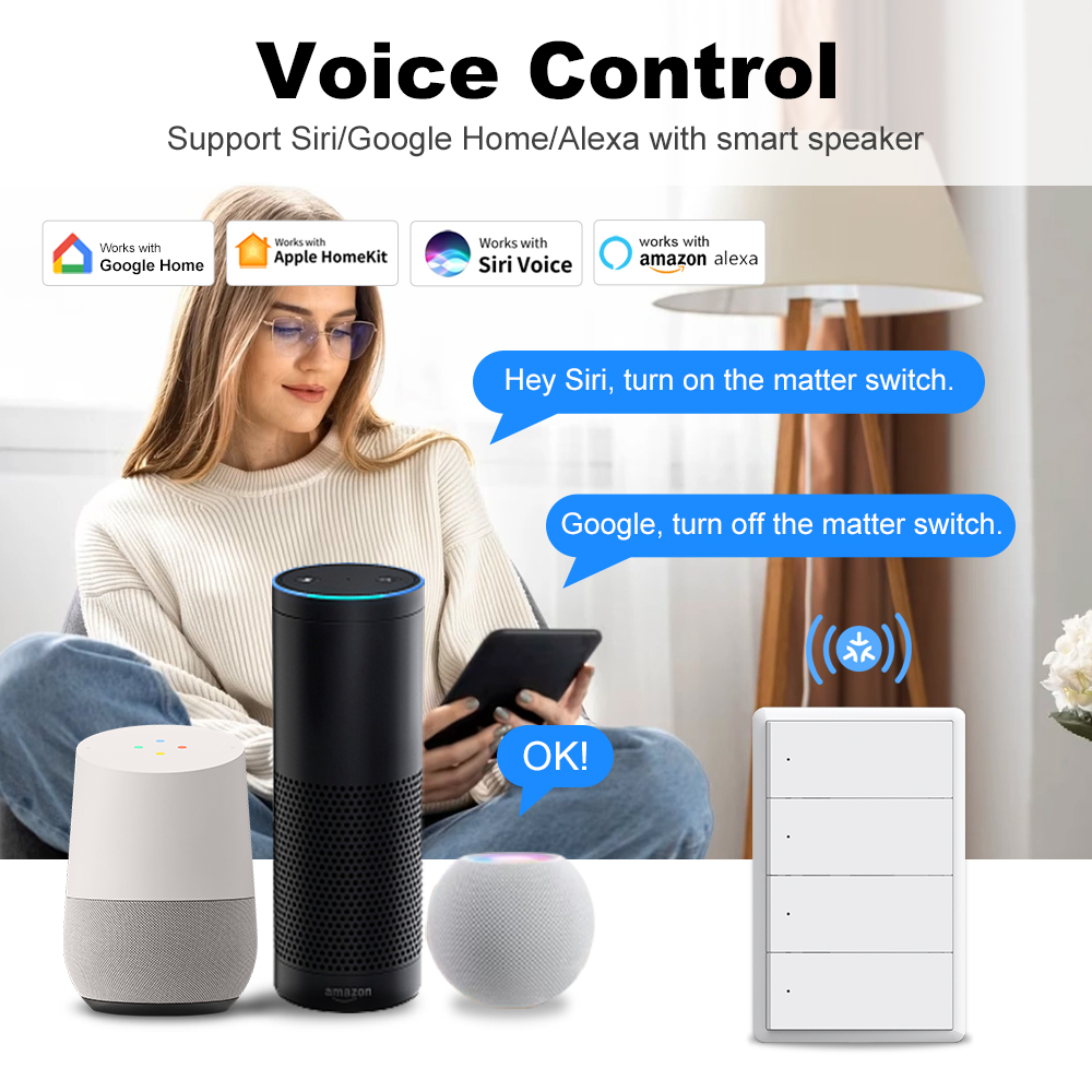 สวิตช์ไฟอัจฉริยะ MANHOT Homeki - Smart Home Alexa บทวิจารณ์และราคา