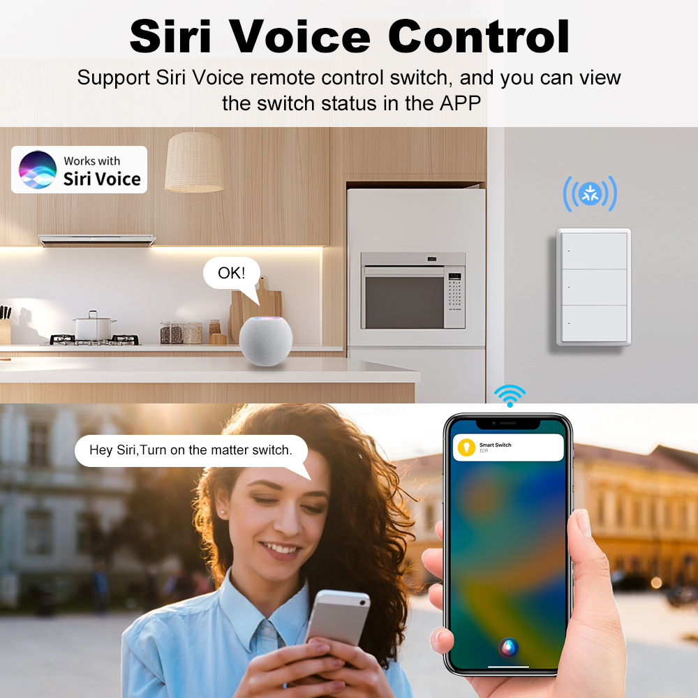 สวิตช์ไฟอัจฉริยะ MANHOT Homeki - Smart Home Alexa บทวิจารณ์และราคา
