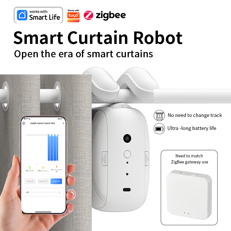 มอเตอร์ม่านอัตโนมัติ Zigbee  ต - Smart Home Alexa บทวิจารณ์และราคา
