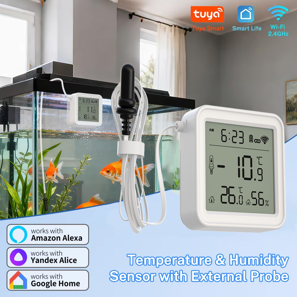 ทูยา ไวไฟเซ็นเซอร์วัดอุณหภูมิแ - Smart Home Alexa บทวิจารณ์และราคา